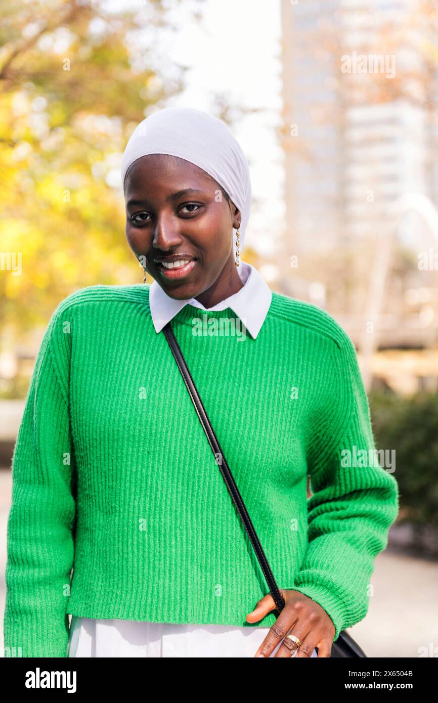 Confident muslim female woman hi-res stock photography and images - Alamy