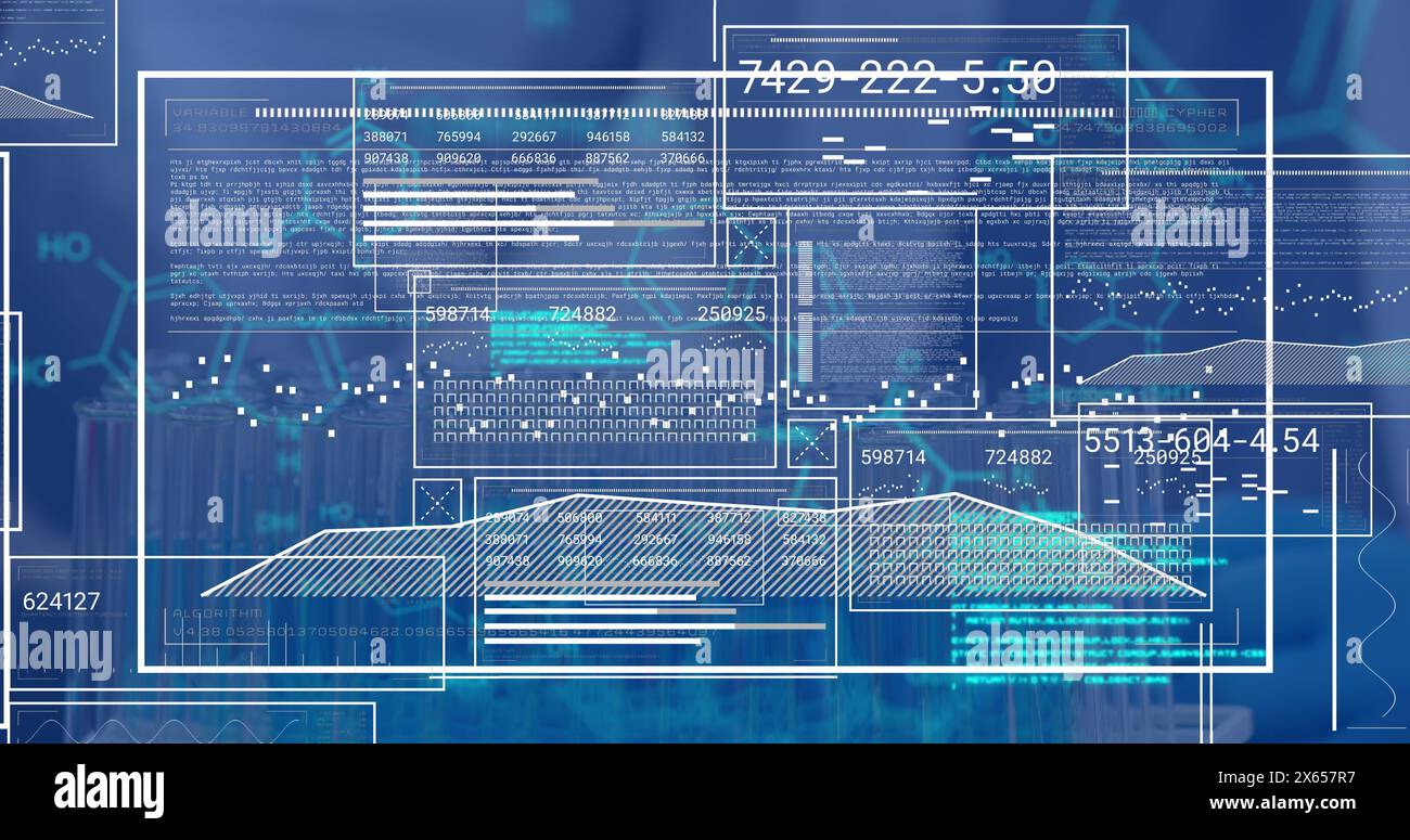 Animation screen digital interface data hi-res stock photography and ...