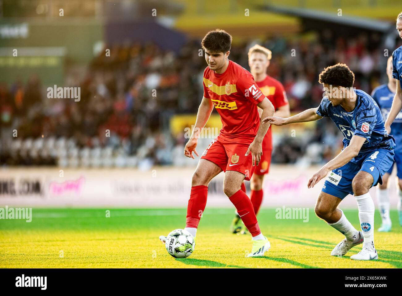 Farum, Denmark. 12th May, 2024. Zidan Sertdemir (21) of FC Nordsjaelland seen during the 3F Superliga match between FC Nordsjaelland and Silkeborg IF at Right to Dream Park in Farum. (Photo Credit: Gonzales Photo/Alamy Live News Stock Photo