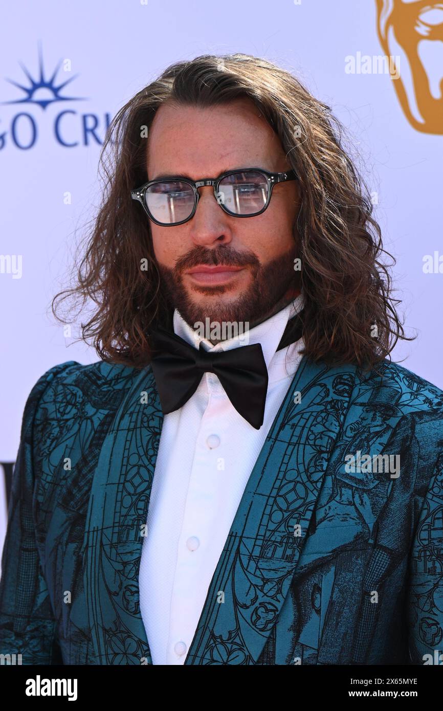 LONDON, ENGLAND - MAY 12: Pete Wicks attends the BAFTA Television Awards 2024 with P&O Cruises at The Royal Festival Hall in London, England. Credit: See Li/Picture Capital/Alamy Live News Stock Photo