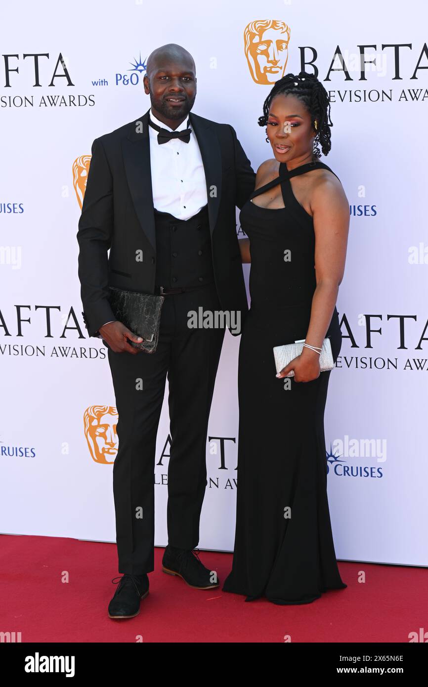LONDON, ENGLAND - MAY 12: Dwayne Fields attends the BAFTA Television Awards 2024 with P&O Cruises at The Royal Festival Hall in London, England. Credit: See Li/Picture Capital/Alamy Live News Stock Photo