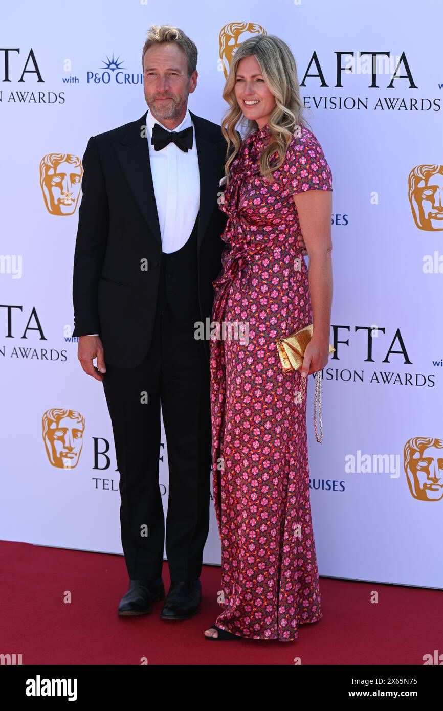 LONDON, ENGLAND - MAY 12: Ben Fogle and Marina Fogle attends the BAFTA Television Awards 2024 with P&O Cruises at The Royal Festival Hall in London, England. Credit: See Li/Picture Capital/Alamy Live News Stock Photo