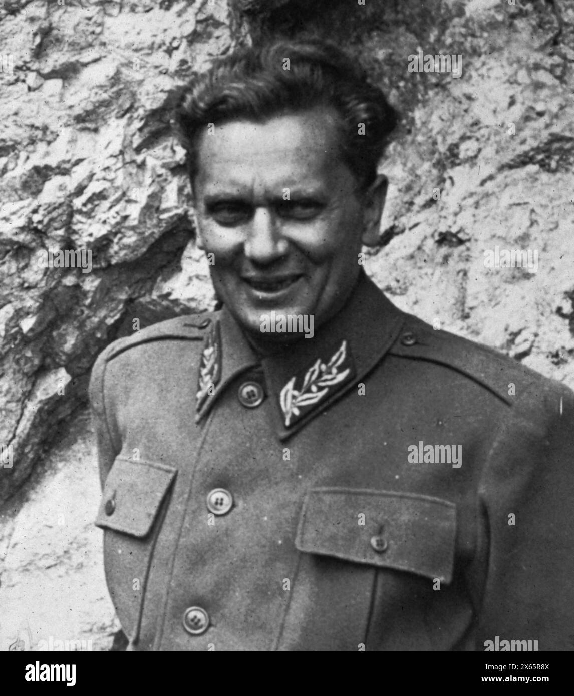 Croatian Marshal Tito President of Yugoslavia, 1944 Stock Photo - Alamy 