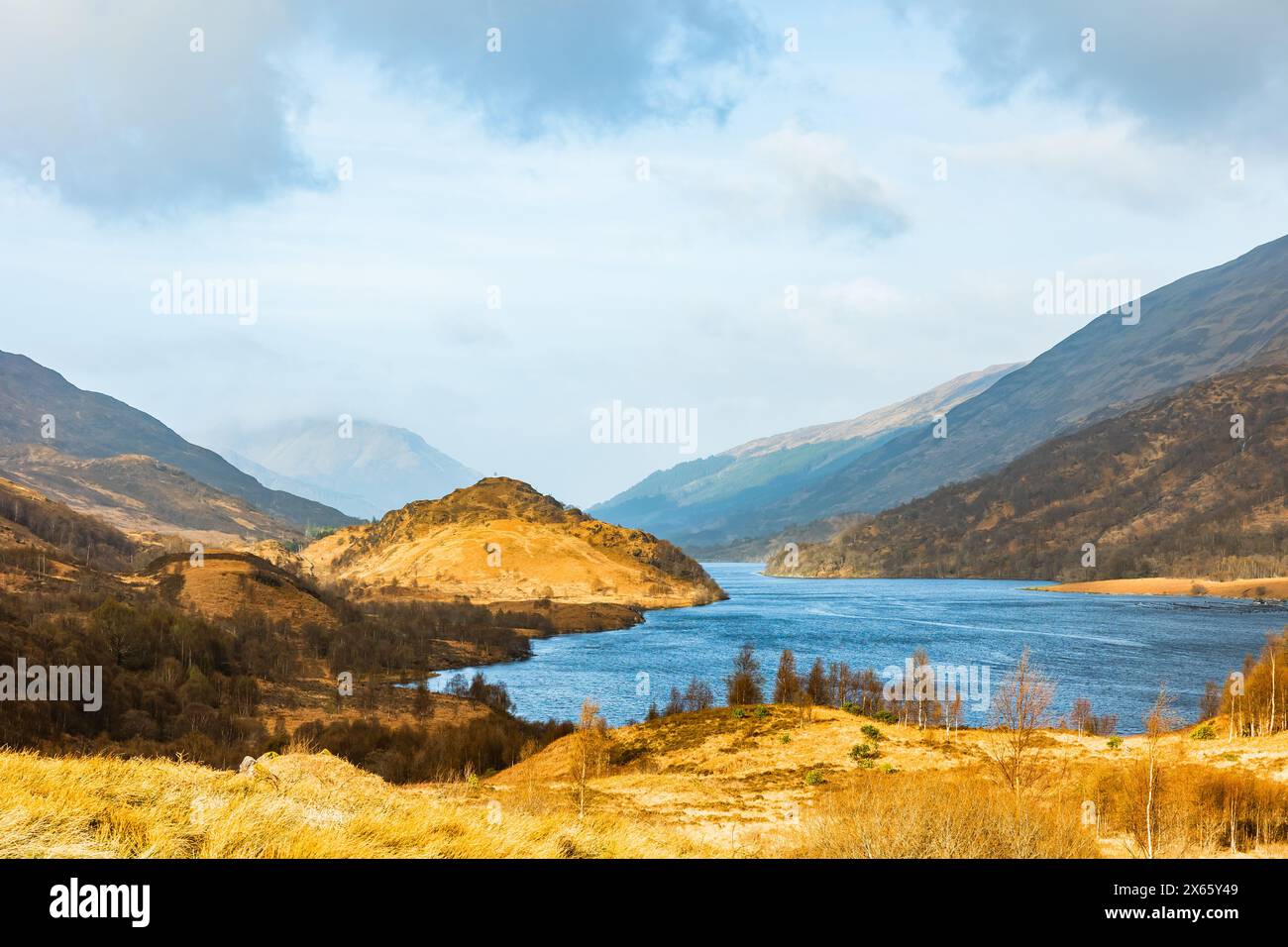 Loch Leven Near Glencoe in Scotland Stock Photo