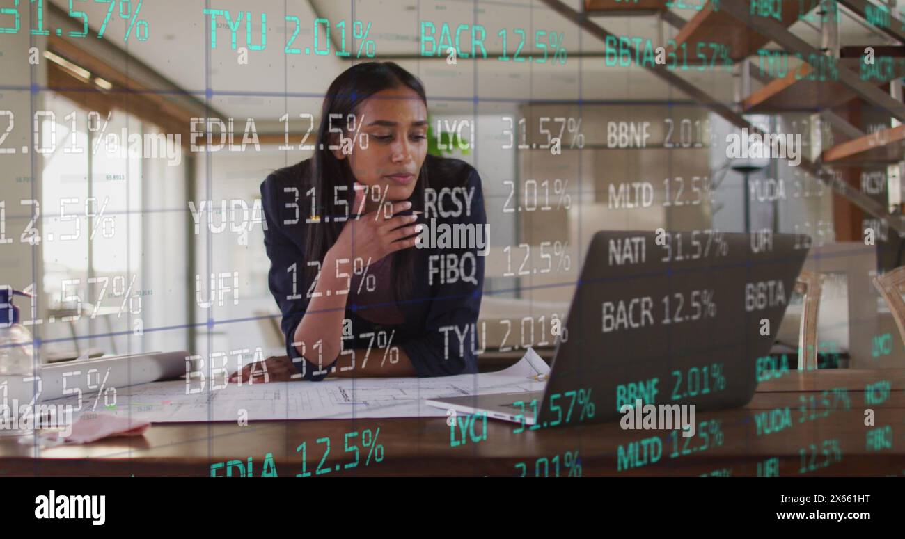 African american woman working hi-res stock photography and images - Alamy