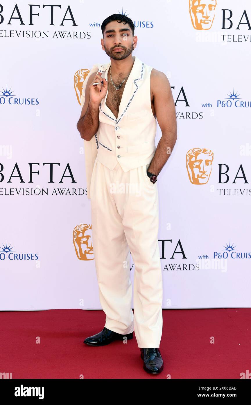 Mawaan Rizwan bei der Verleihung der BAFTA TV Awards 2024 in der Royal ...