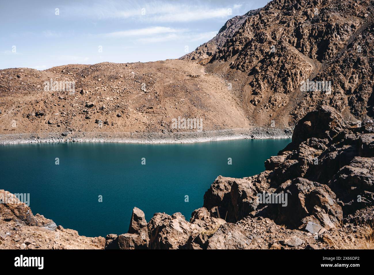 Lake Ifni Located In The Toubkal National Park In The High Atlas lake-ifni-located-in-the-toubkal-national-park-in-the-high-atlas