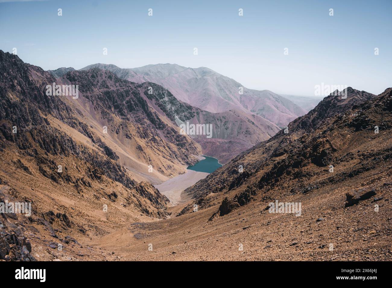 Lake Ifni Located In The Toubkal National Park In The High Atlas lake-ifni-located-in-the-toubkal-national-park-in-the-high-atlas