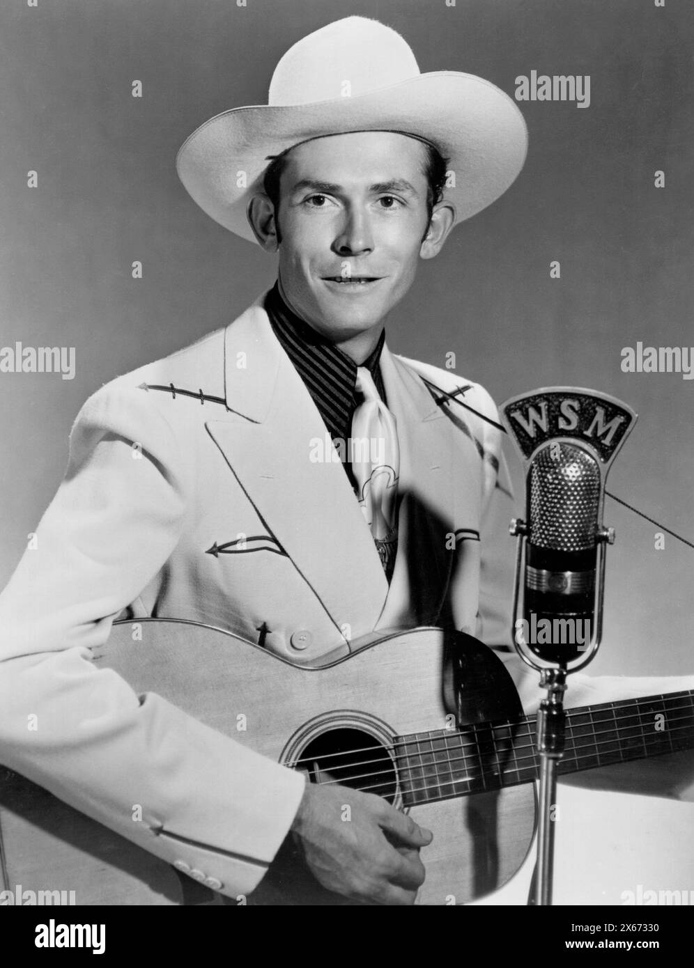 Hank Williams - Promotional photograph - 1948 Stock Photo