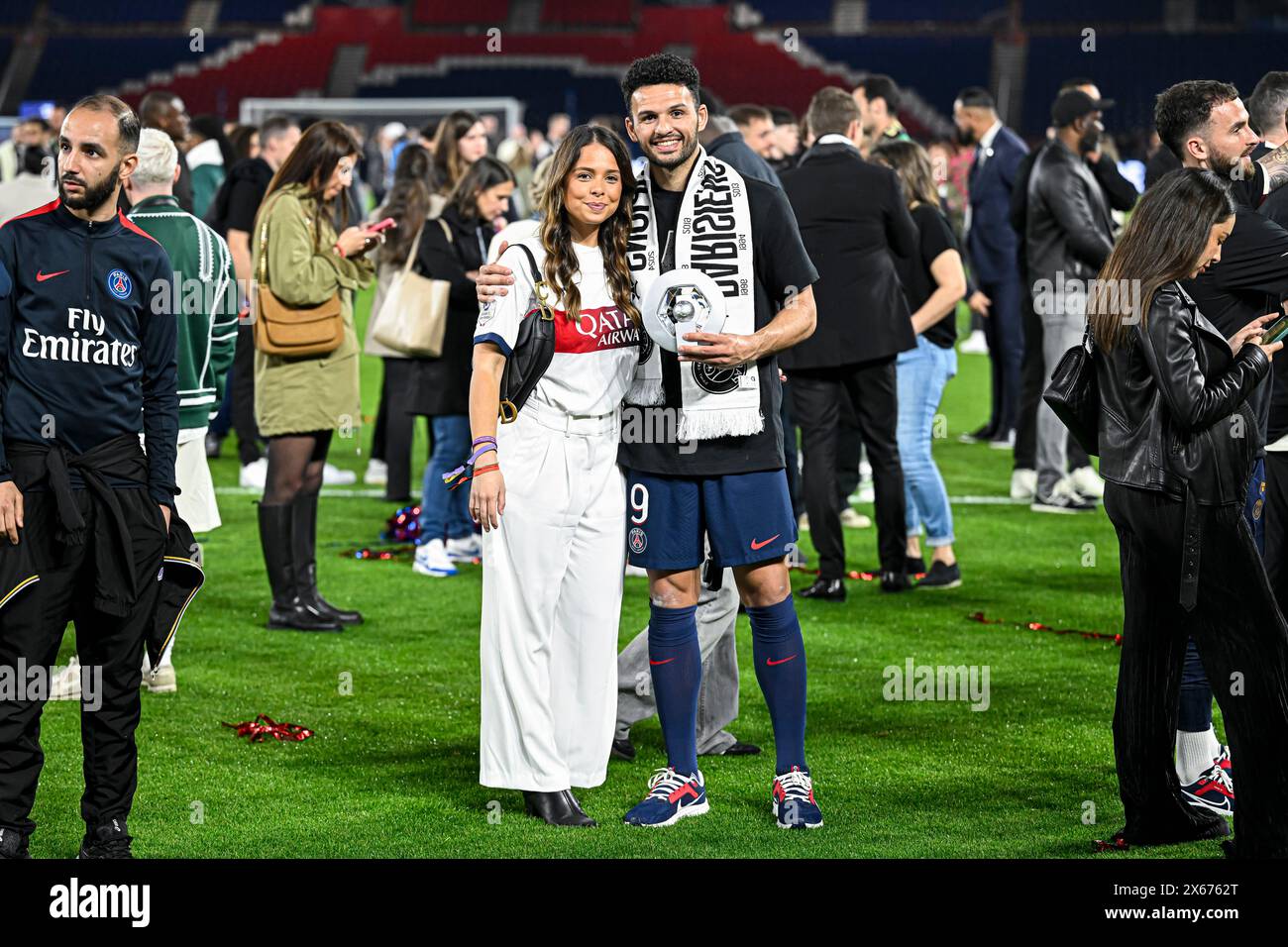paris-france-12th-may-2024-goncalo-ramos-and-his-girlfriend