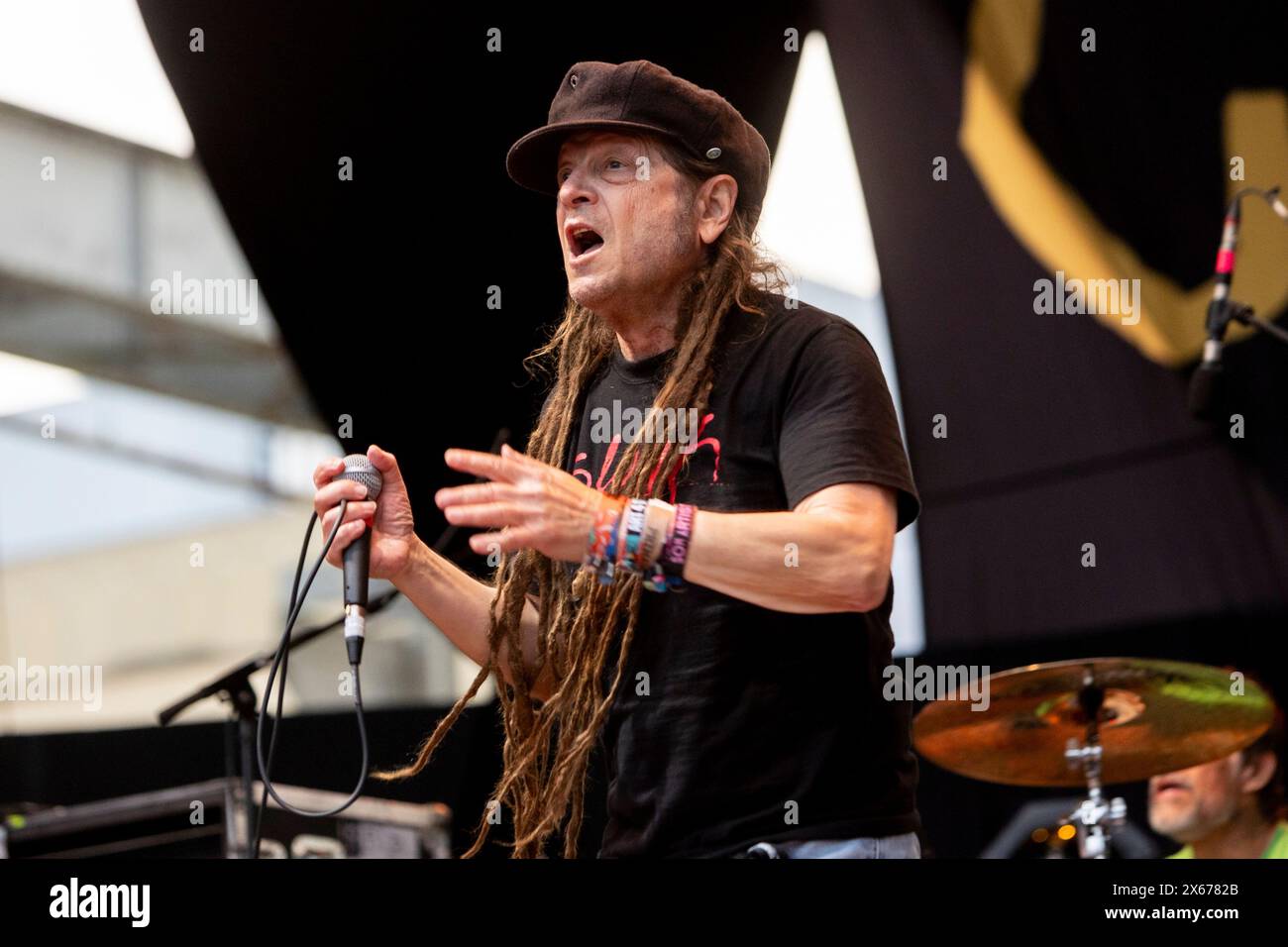 Keith Morris of Circle Jerks is performing live at Carroponte in Milan, Italy, on May 12, 2024. (Photo by Mairo Cinquetti/NurPhoto) Stock Photo