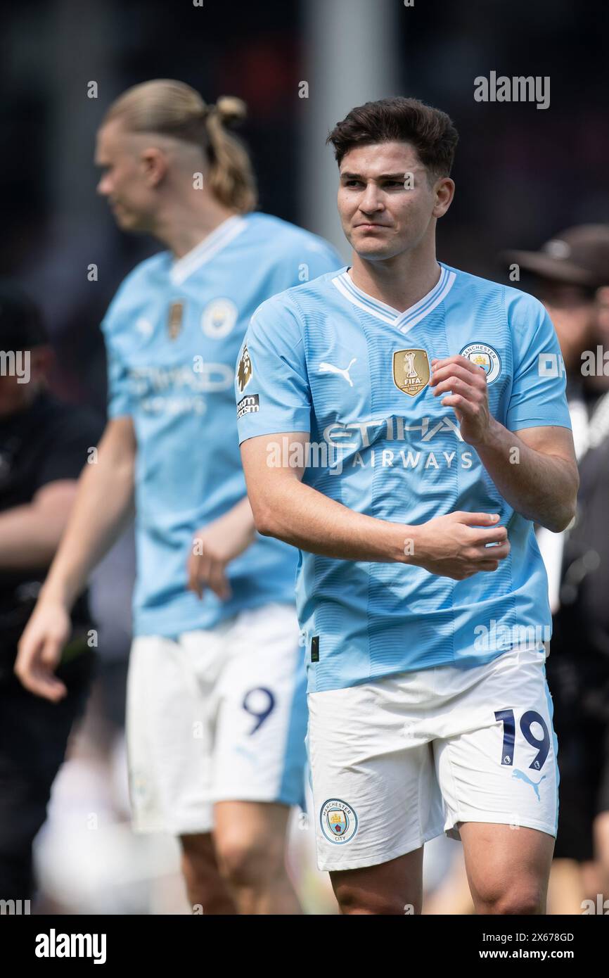 Julian alvarez manchester city 2024 hi-res stock photography and images ...