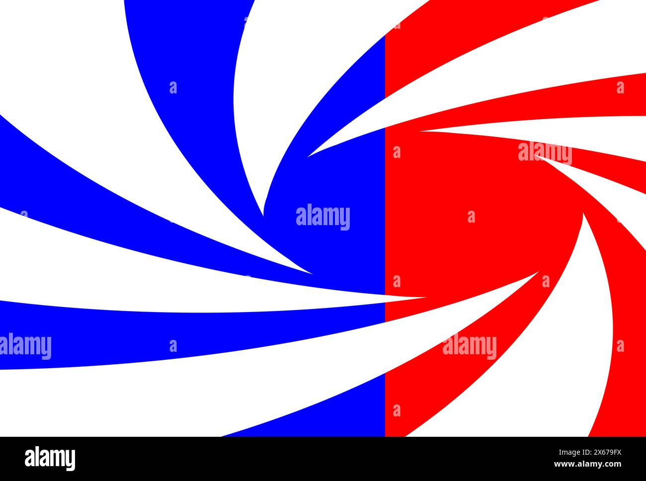 James rifled gun barrel grooves. Horizontal background, vector pattern, rifled channels. Stock Vector
