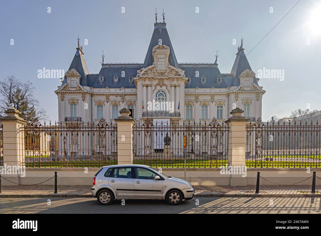 Craiova, Romania - March 16, 2024: Art Museum Building in Grand Palace ...