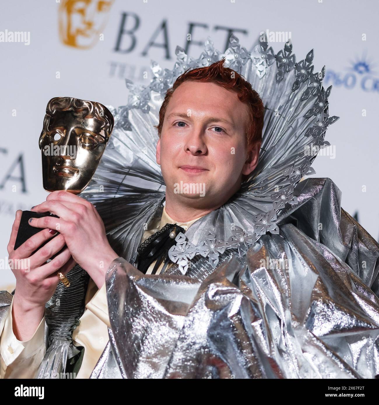 London, UK. 12th May, 2024. Joe Lycett poses with the Entertainment ...