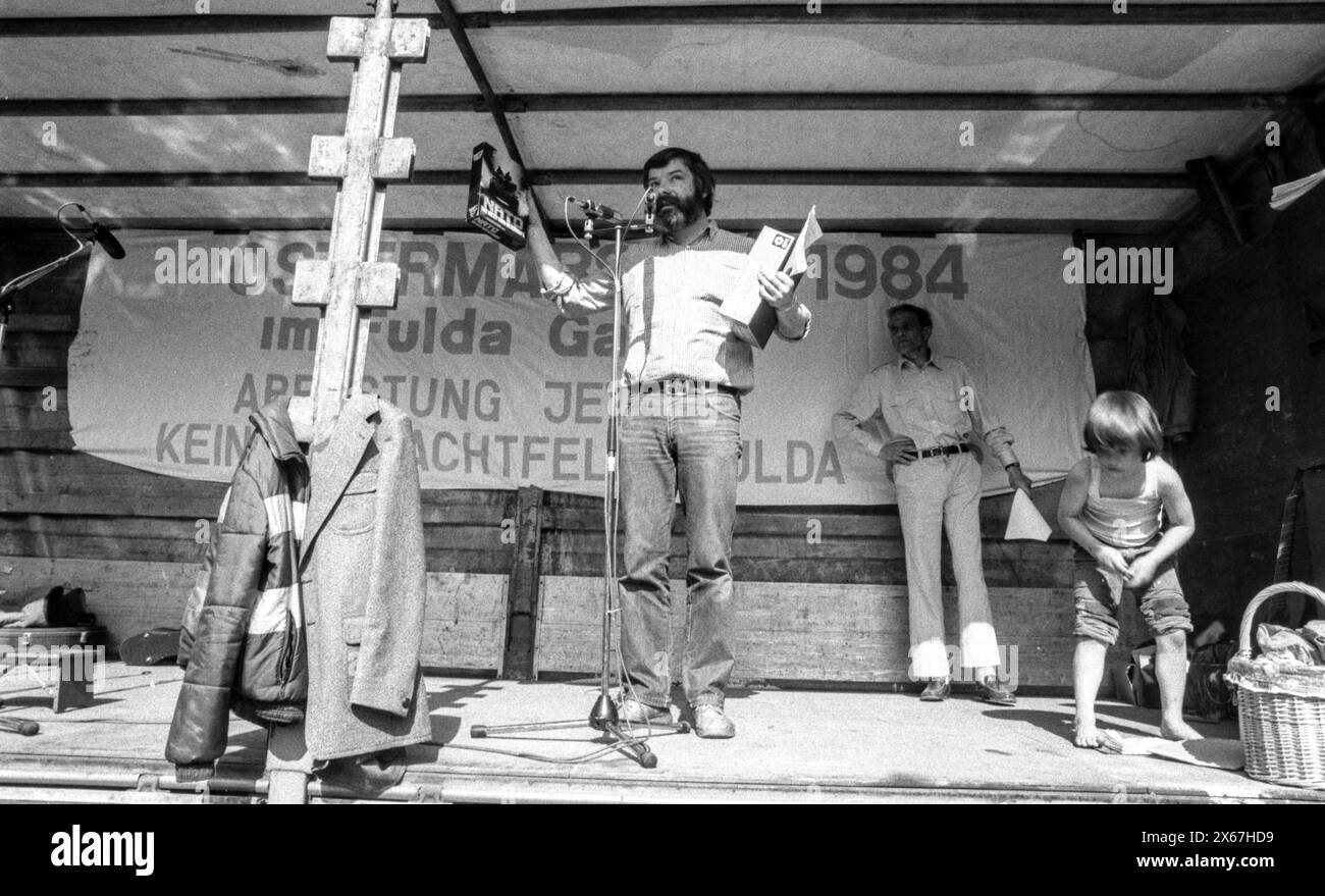 Easter March 1984 in Fulda, as a prelude to the nationwide actions of ...