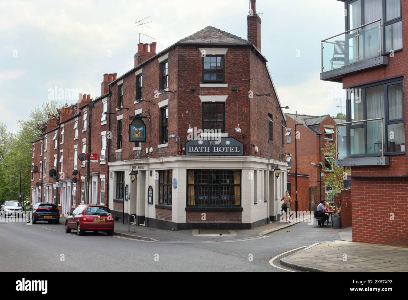 The Bath hotel public house, Sheffield city centre, England, UK ...