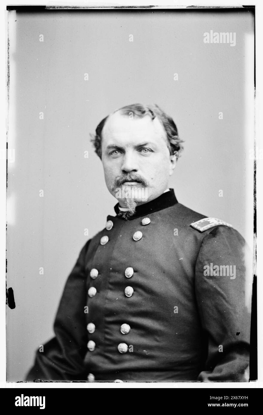 Gen. Wm. W. Averell USA, Civil War Photographs 1861-1865 Stock Photo ...