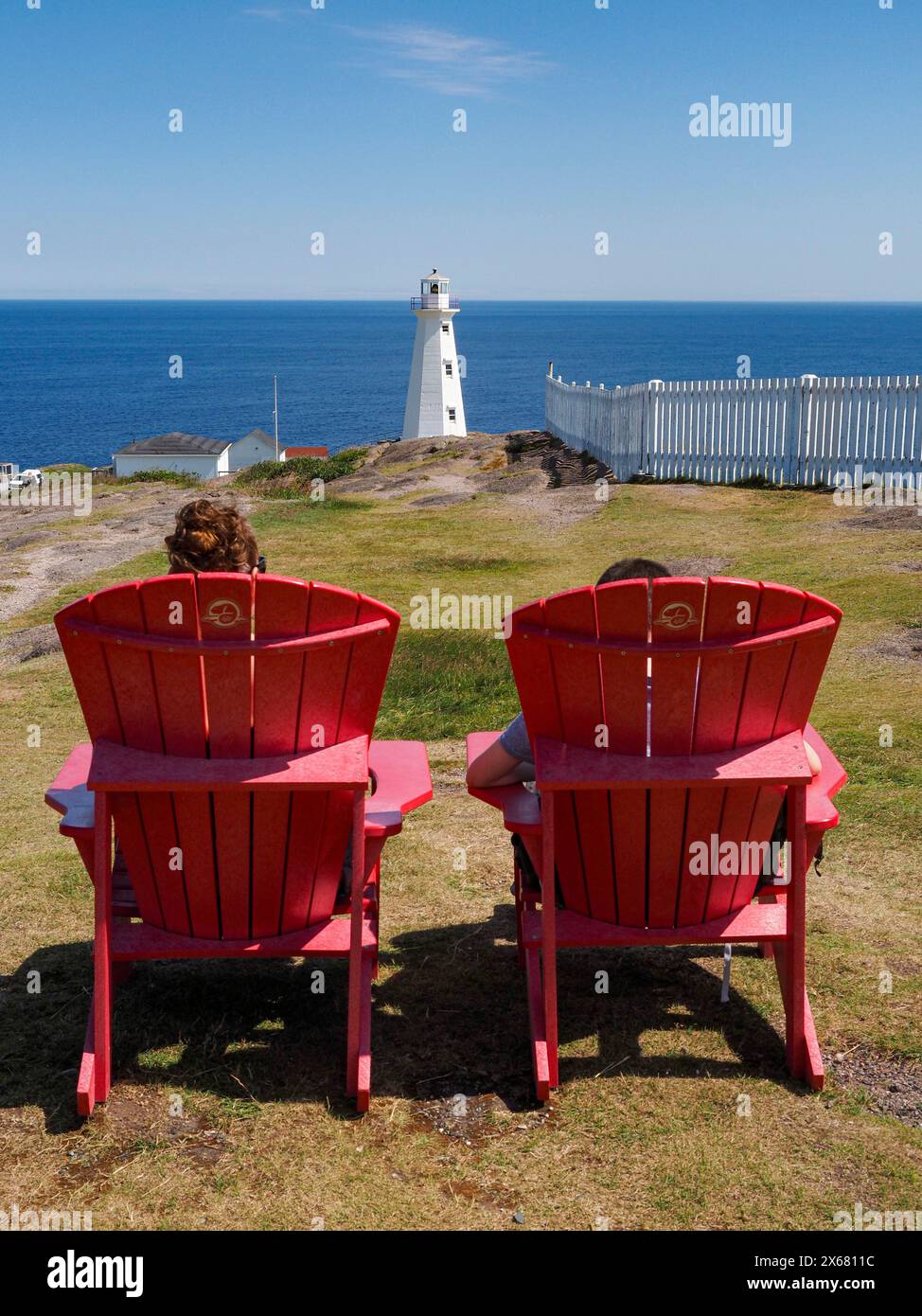 Atlantic Ocean, Canada, Cape Spear Lighthouse National Historic Site