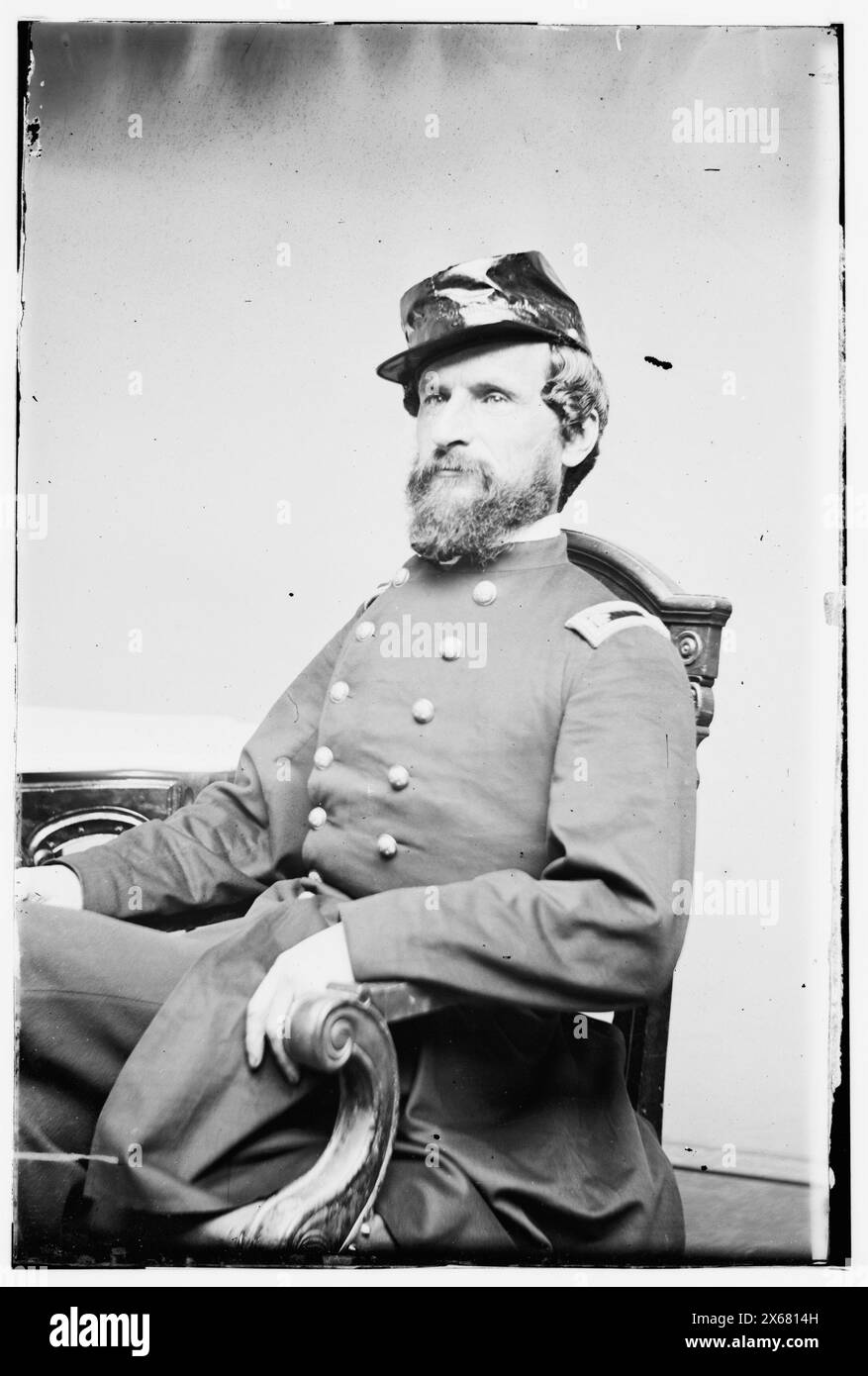 Maj. C. Mundee, Civil War Photographs 1861-1865 Stock Photo