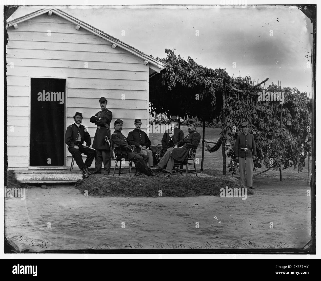 Washington, District of Columbia. Officers of companies, F and K, 3d ...