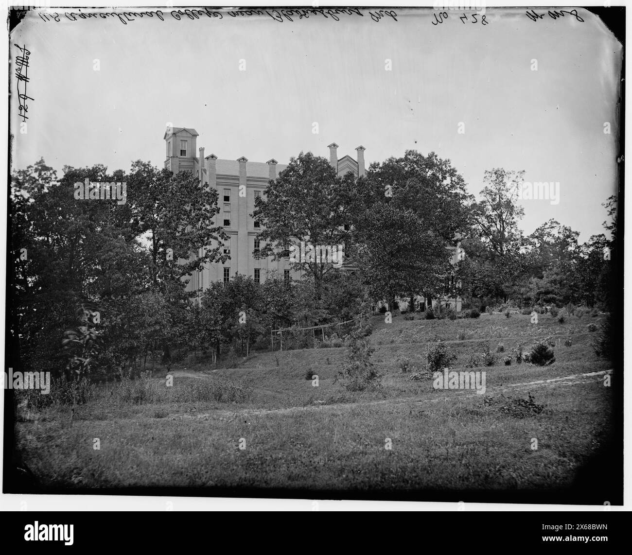 Bladensburg, Maryland (vicinity). Agricultural college, Civil War
