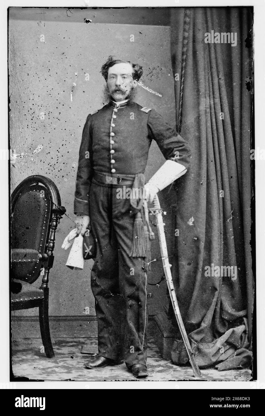 Capt. R.G. Prendergast, 1st New York Cavalry, Civil War Photographs ...