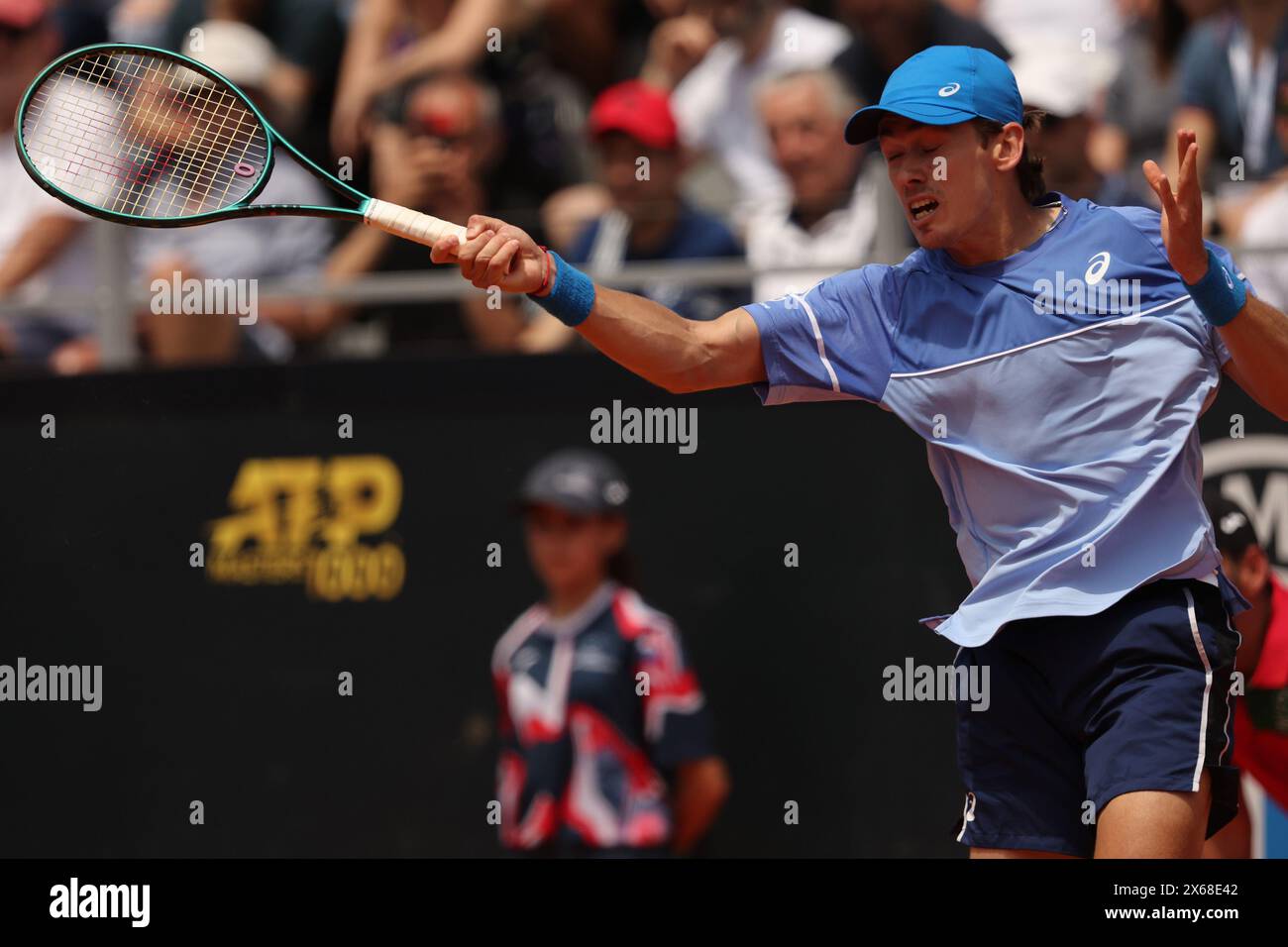 Rome, Italy 13.05.2024 F.AUGERALIASSIME (can) VS A.DE.MINAUR (aus