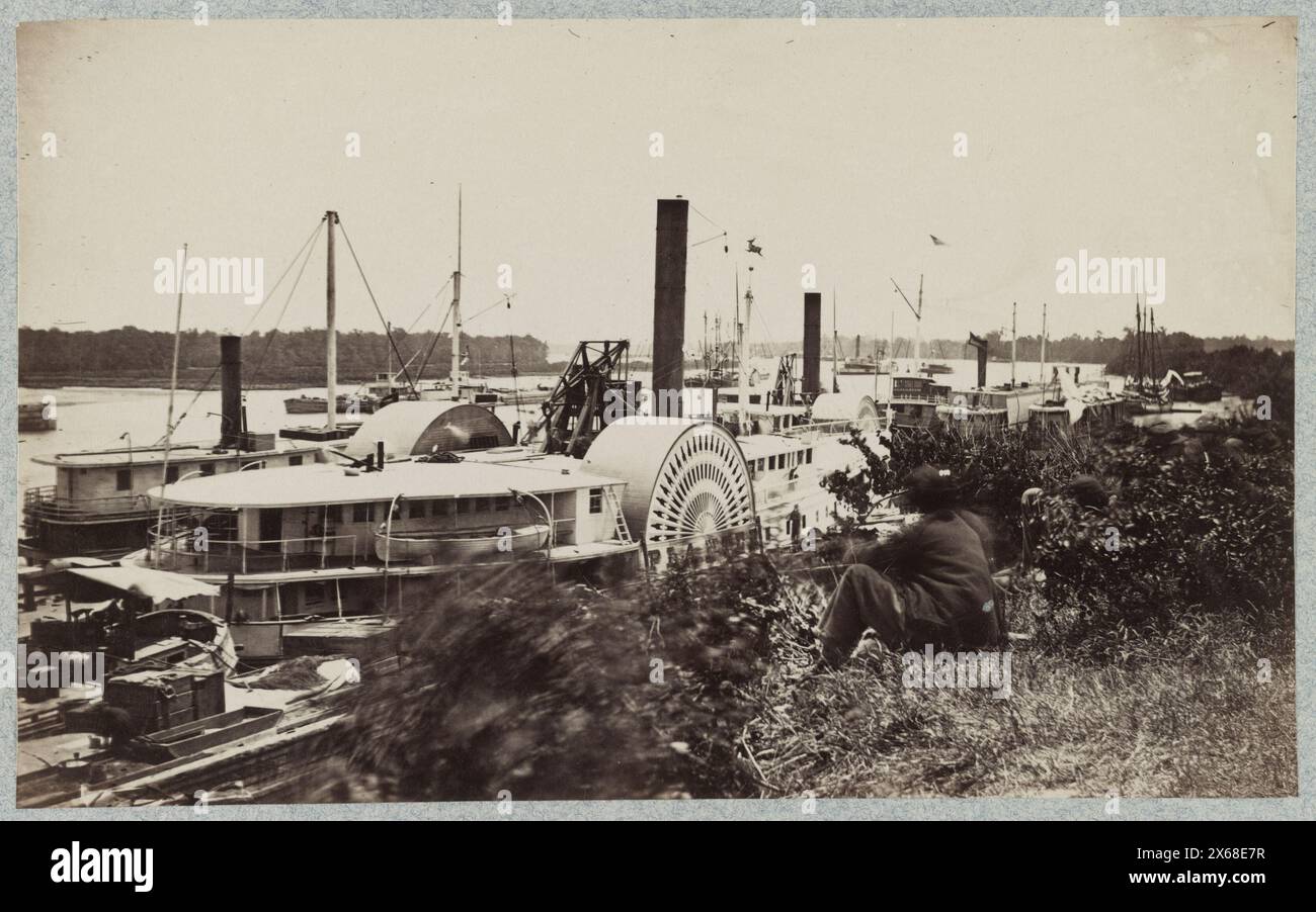 Steamship Planter, White House Landing, Pamunkey River, Civil War ...