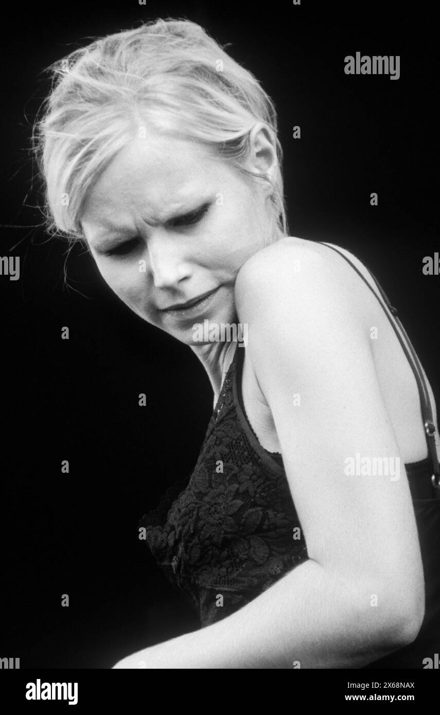 NINA PERSSON, THE CARDIGANS, READING FESTIVAL 1997: Nina Persson of ...