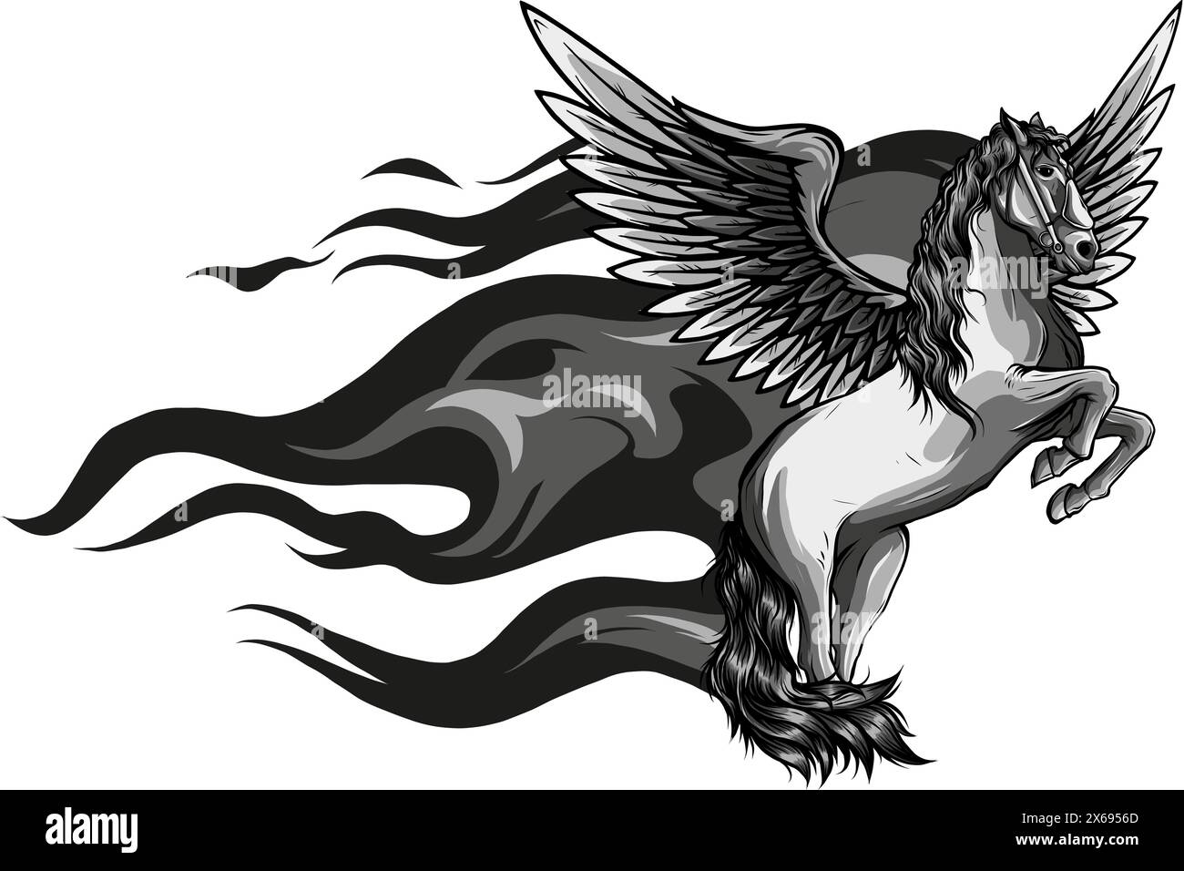 Pegasus the winged horse hi-res stock photography and images - Page 2 -  Alamy