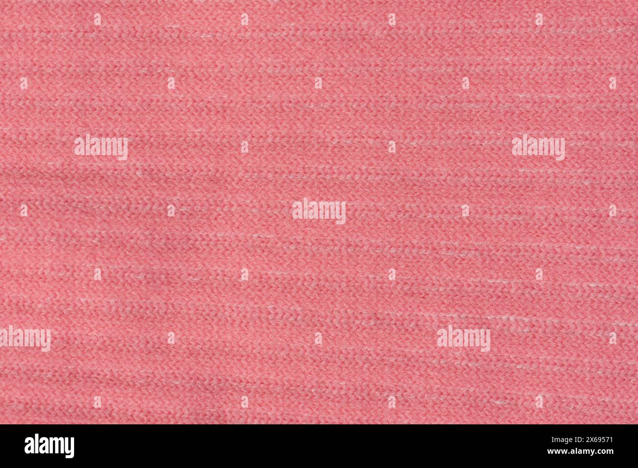 Pink color fabric pattern macro close up view Stock Photo