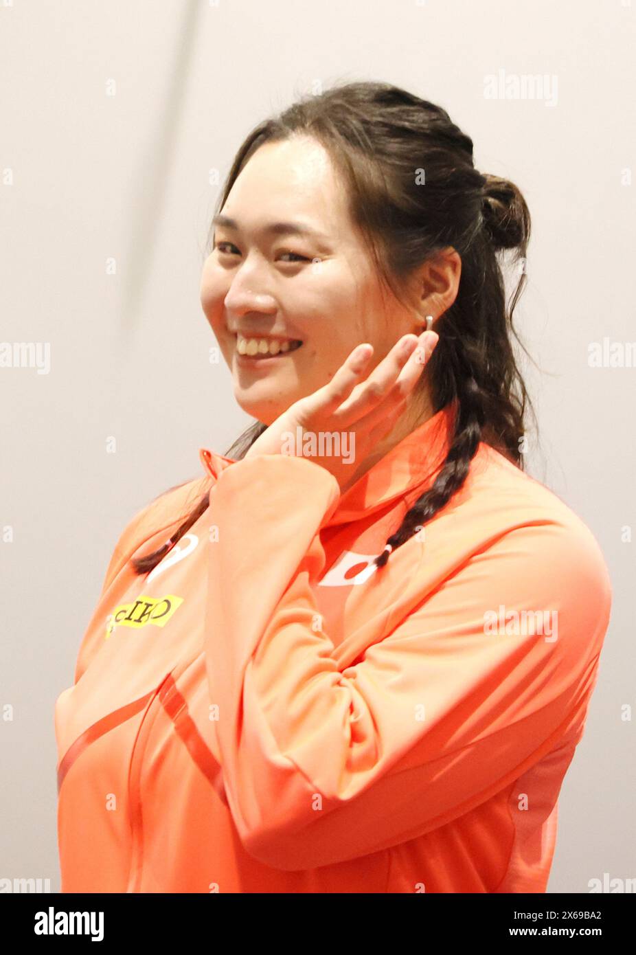 Tokyo, Japan. 13th May, 2024. javelin throw world champion Haruka