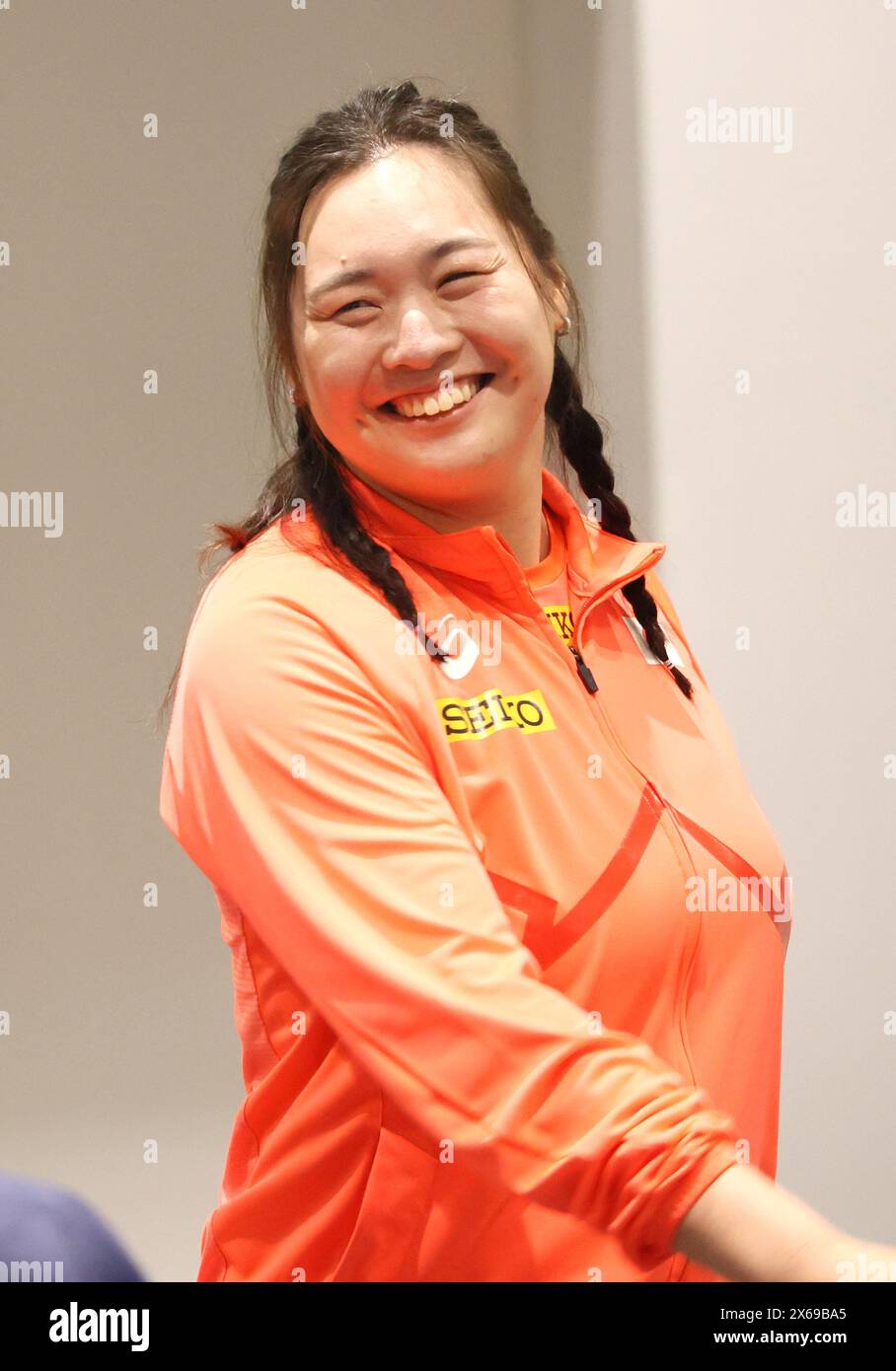 Tokyo, Japan. 13th May, 2024. javelin throw world champion Haruka