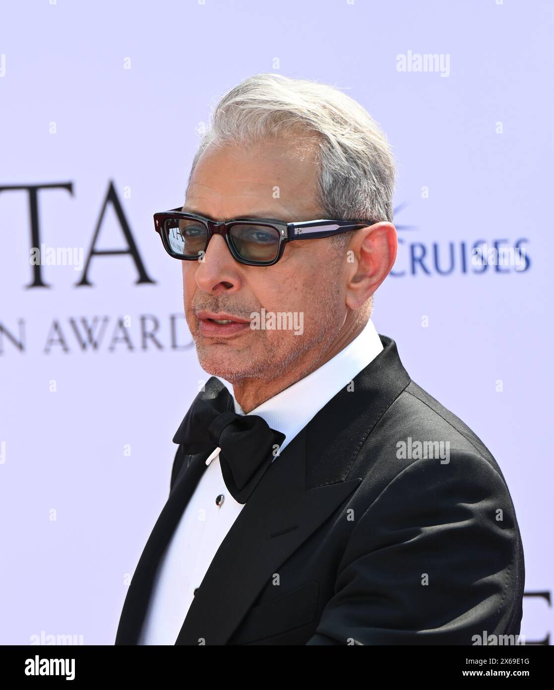 LONDON, ENGLAND - MAY 12: Jeff Goldblum attends the BAFTA Television Awards 2024 with P&O Cruises at The Royal Festival Hall in London, England. Credit: See Li/Picture Capital/Alamy Live News Stock Photo