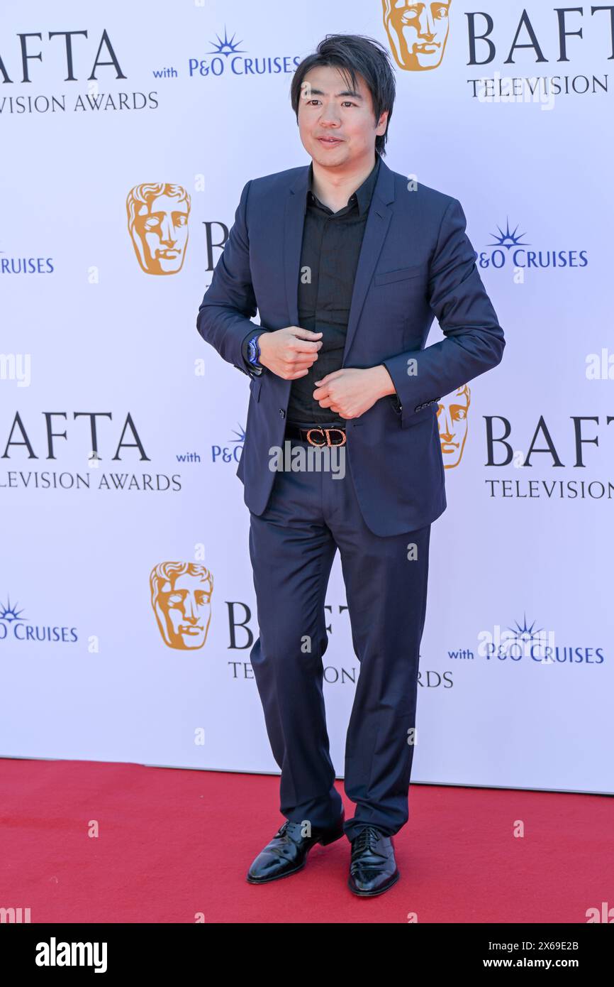 LONDON, ENGLAND - MAY 12: Lang Lang attends the BAFTA Television Awards 2024 with P&O Cruises at The Royal Festival Hall in London, England. Credit: See Li/Picture Capital/Alamy Live News Stock Photo
