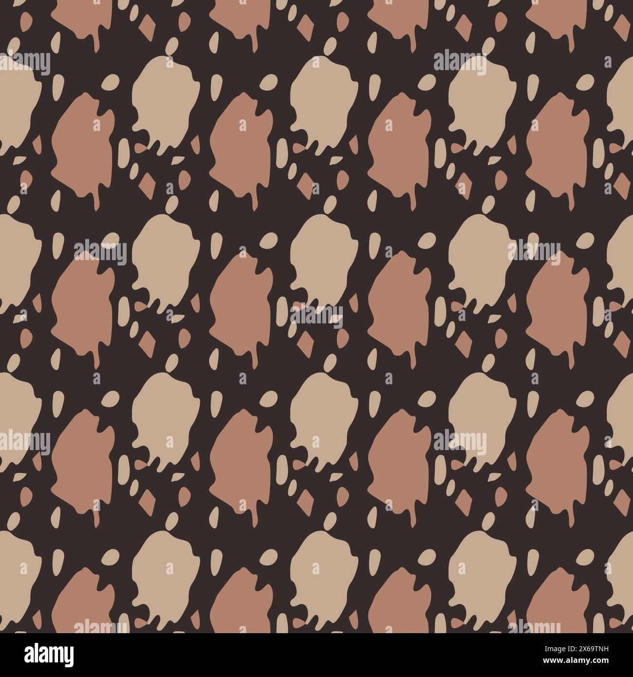 Tribal ethnic camouflage abstract pattern design in fall color trend ...