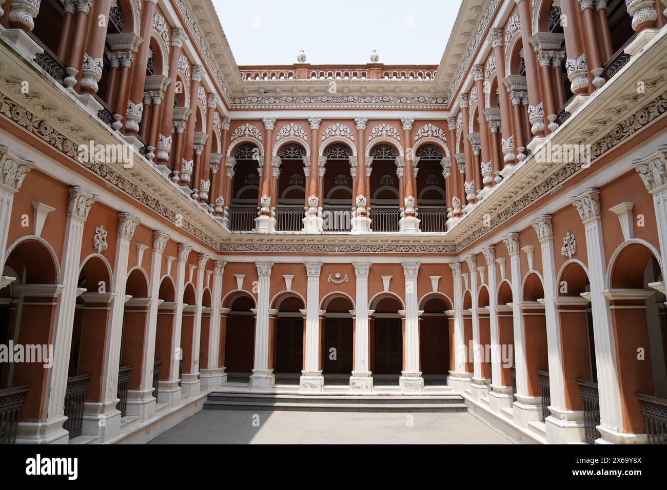 Courtyard of the Baro Shardarbari (Palace of Senior Sardar). Bangladesh