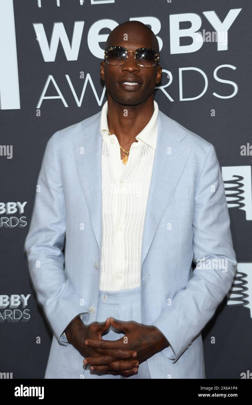 Chad Ochocinco Johnson attending the 28th Annual Webby Awards at