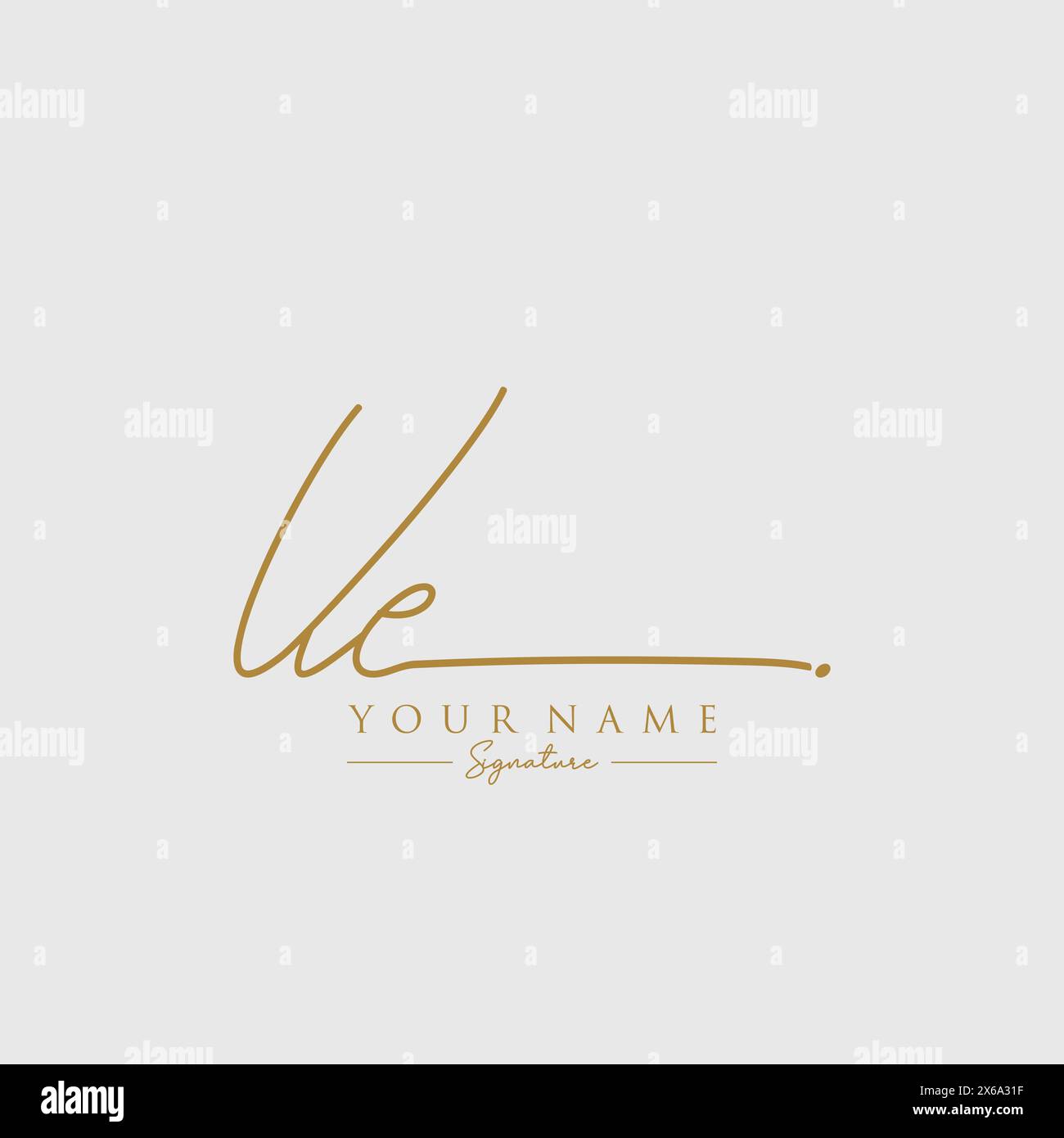 VE Signature Logo Template Stock Vector Image & Art - Alamy