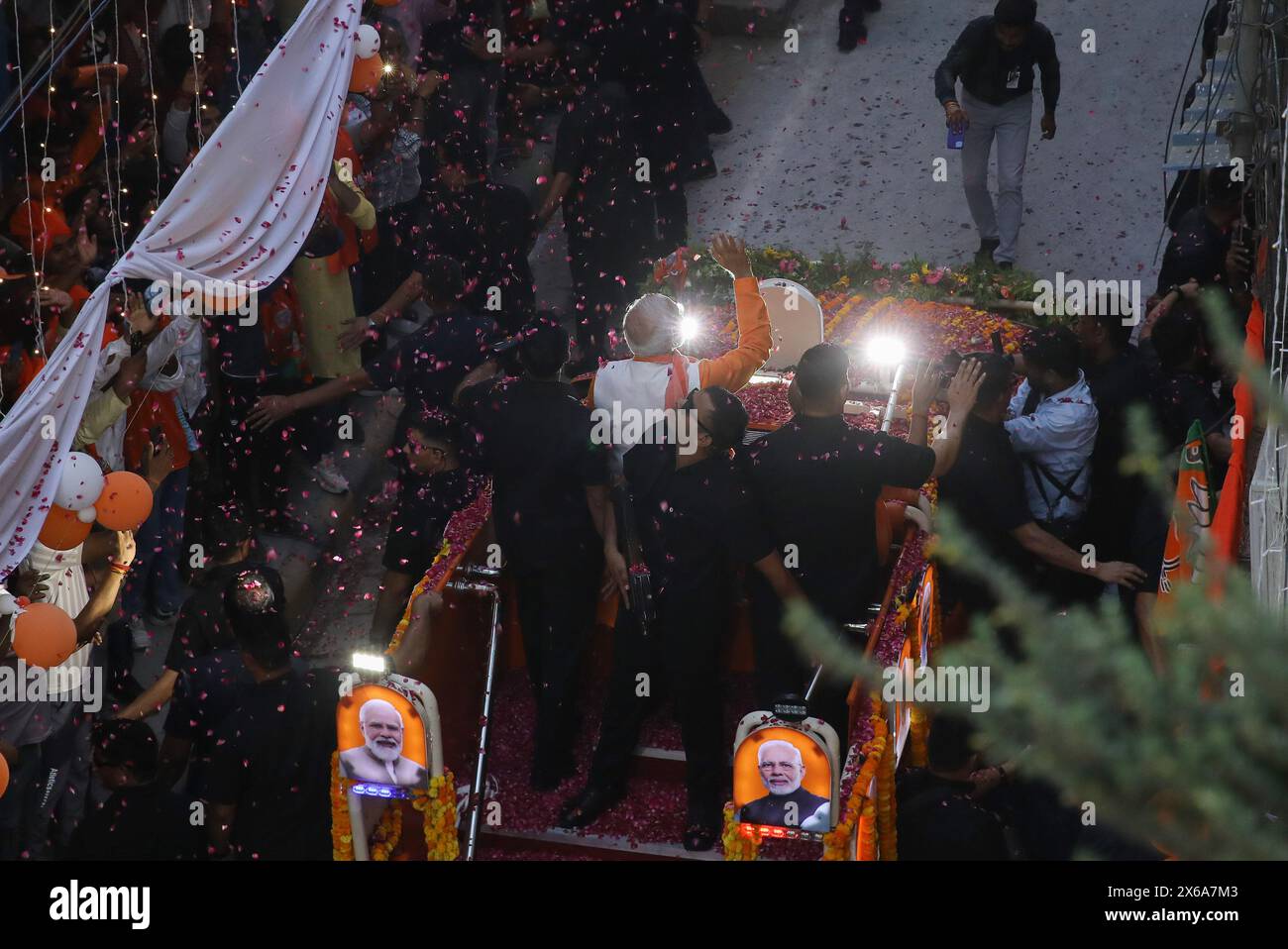 Varanasi, India. 13th May, 2024. India's Prime Minister Narendra Modi ...