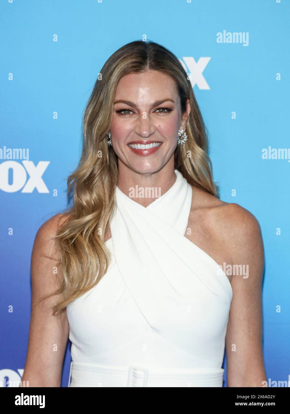 Sportscaster Erin Andrews attends the Fox Network 2024 upfront at The ...
