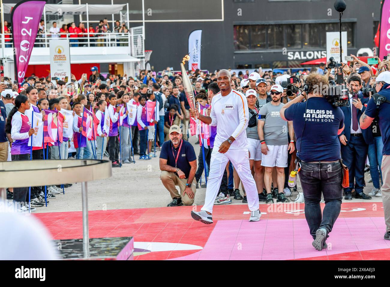 Marseille, France. 09th May, 2024. Ivorian former Olympique de
