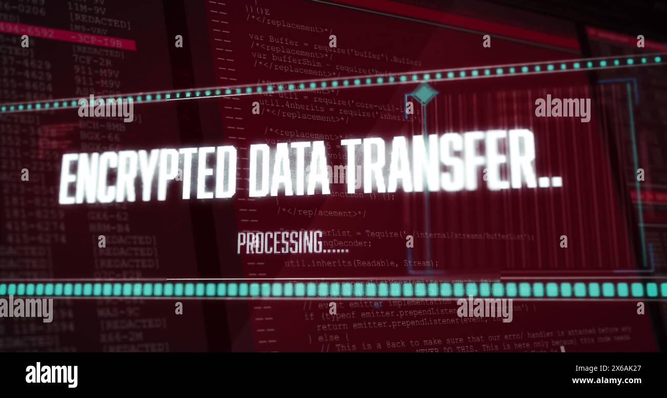Image of data processing and text over screen Stock Photo