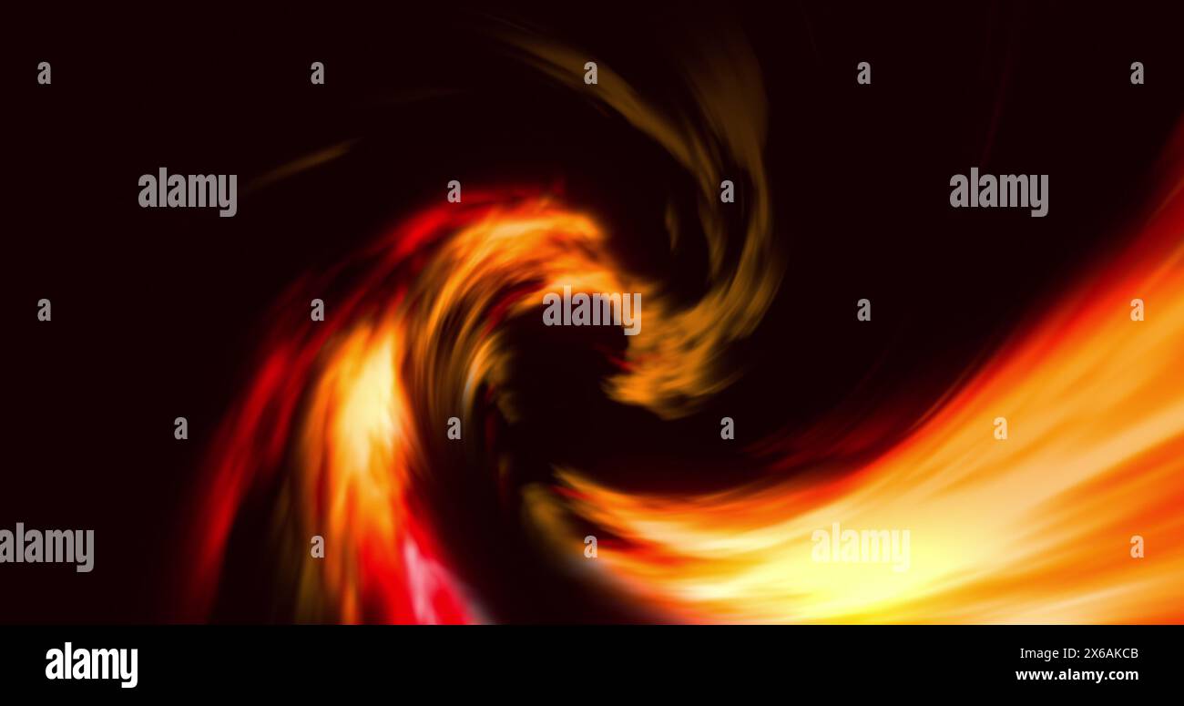 Image of flames on black background Stock Photo