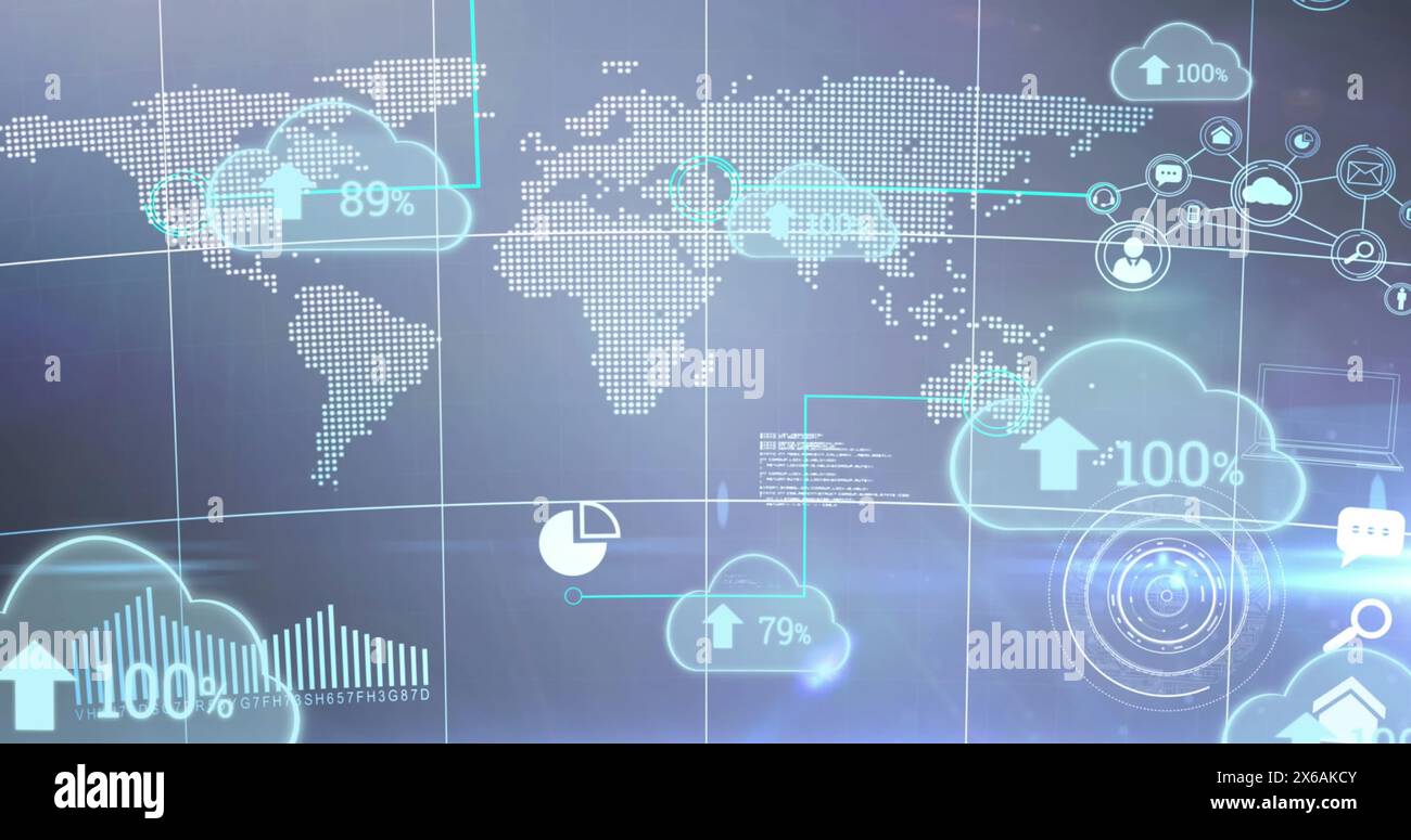 Growing Numbers Graphics Animation growing numbers data processing hi-res stock photography and ...