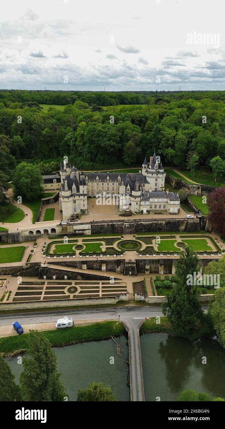 Aerial drone footage white castle hi-res stock photography and images ...