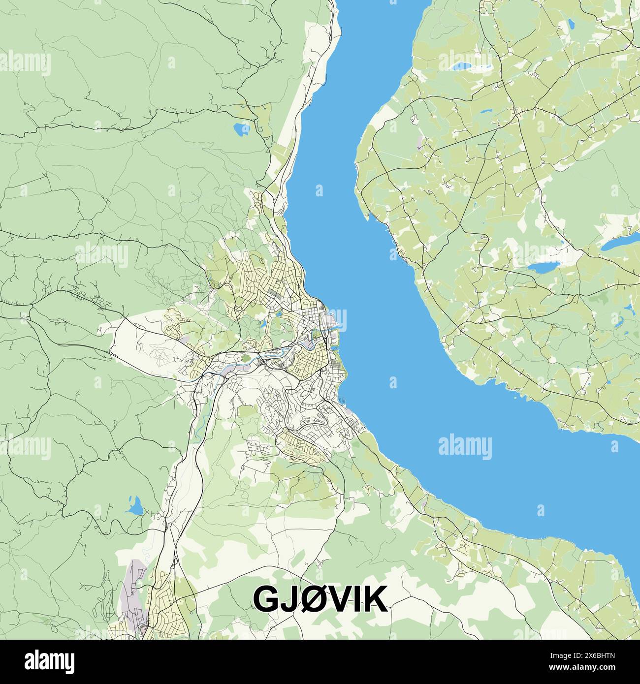 Map of norway house Stock Vector Images - Alamy