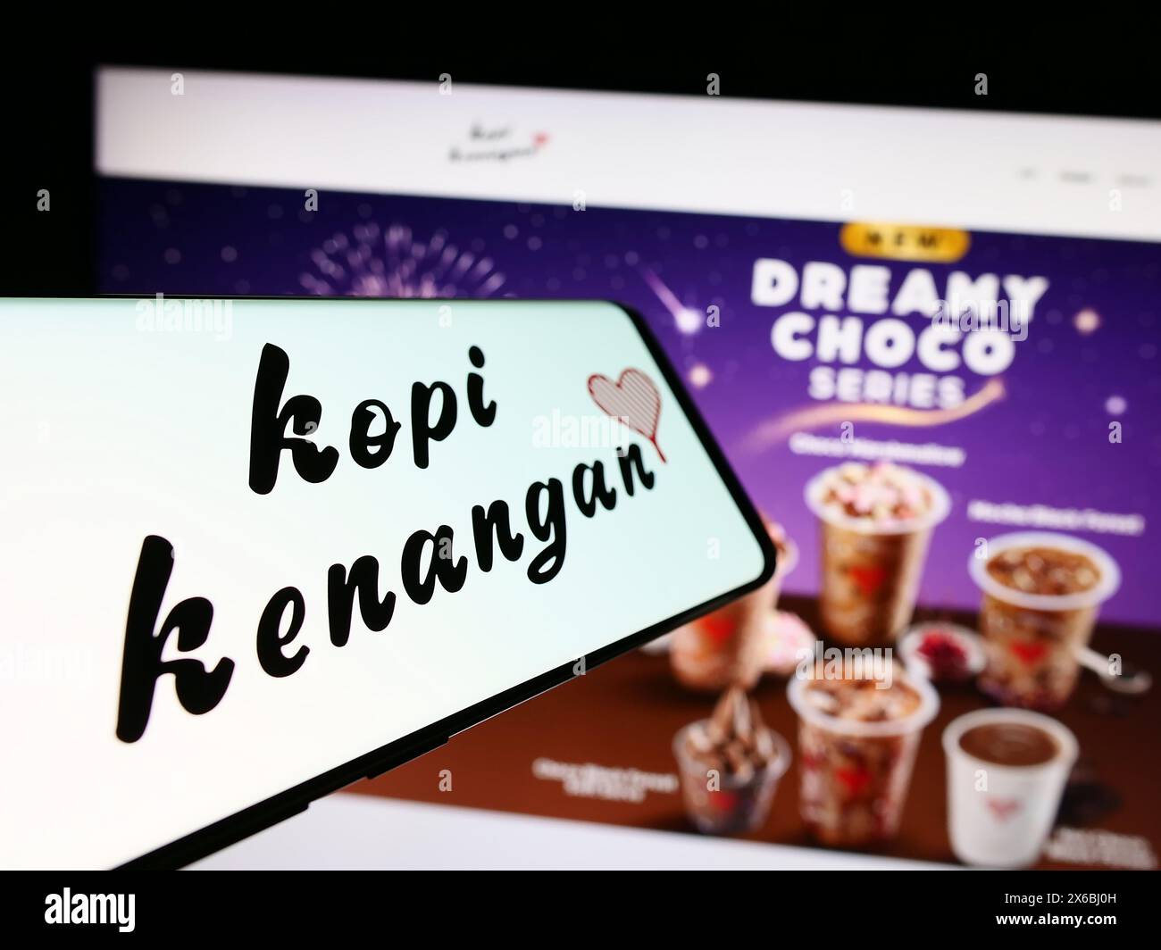 Kopi kenangan logo hi-res stock photography and images - Alamy
