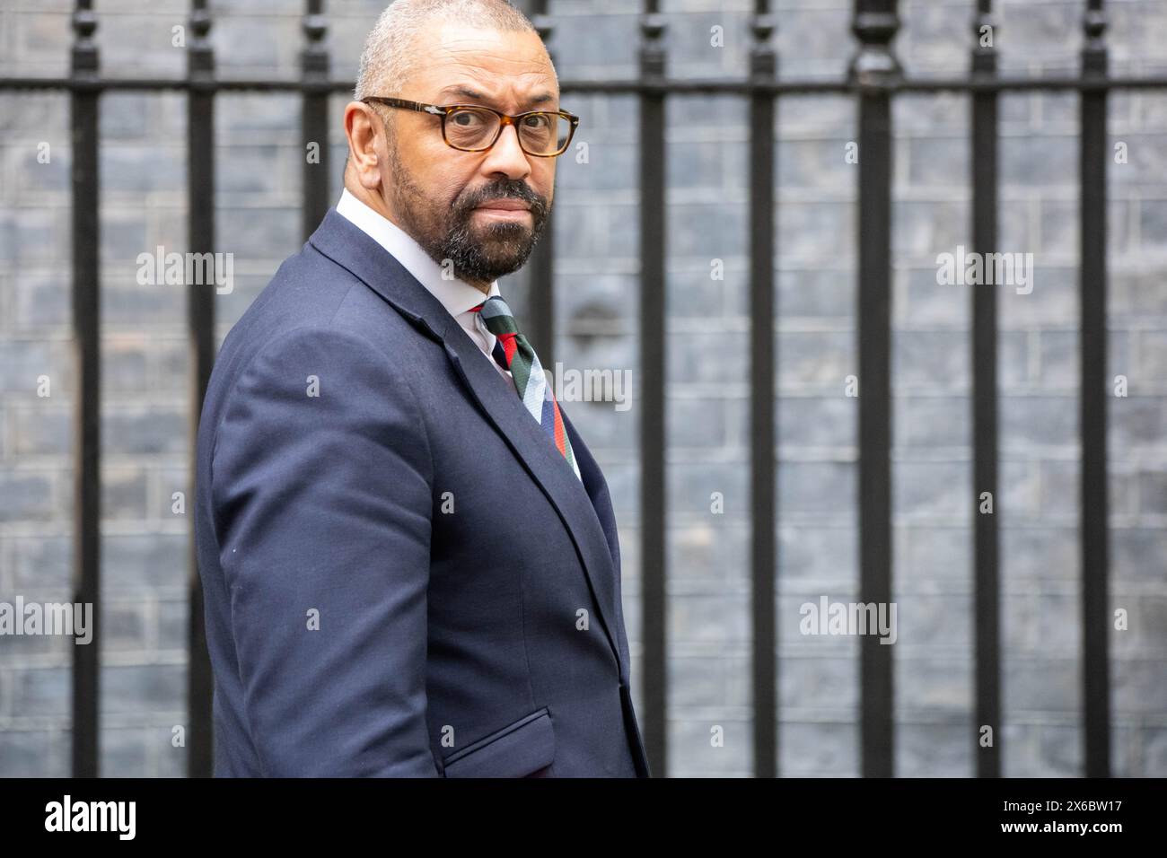 London, UK. 14th May, 2024. James Cleverly, Home Secretary, at a cabinet meeting at 10 Downing Street London, that was on at the same time as the farm to folk summit in 10 Downing Street Credit: Ian Davidson/Alamy Live News Stock Photo